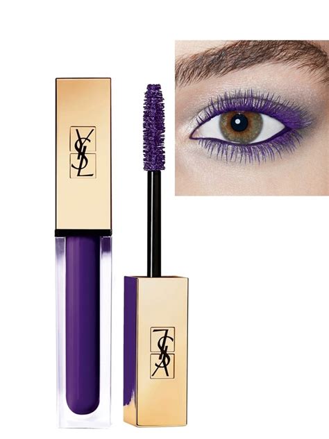 vinyl couture mascara ysl|yves saint laurent purple mascara.